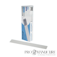 Lime PapmAm blanche jetable Staleks Pro Expert 20 DFCE-20-240 grain 240 base mousse sans colle pour base MBE-20 polissage préparation pose vernis