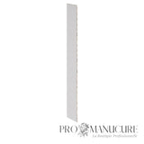 Lime PapmAm blanche jetable Staleks Pro Expert 22 DFCE-22-240w grain 240 sans colle pour base MBE-20 polissage préparation pose vernis