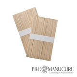Pack - Spatules en bois jetables Staleks Pro Expert 10 DSW-10 lot de 100 pour application de cire épilation professionnelle grandes surfaces