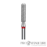 zoom-embout-ponceuse-ongles-staleks-pro-diamant-grain-fin-rouge