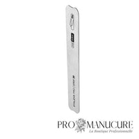 Base-lime métal droite Staleks Pro Expert 20 MBE-20 acier inoxydable 162x19mm pour limes jetables PapmAm manucure professionnelle