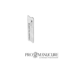 Zoom surface polie et encoches latérales base-buffer MBE-50 Staleks acier inoxydable pour retrait facile limes jetables courtes