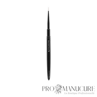 Pinceau liner Staleks Pro Expert NBE-01 ultra-fin largeur 1 mm longueur 7 mm manche aluminium pour nail art précision et micro-détails