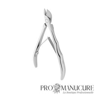 Pince à cuticule Staleks Pro Expert 10 NE-10-9 lame 9mm full jaw tranchants droits sans inclinaison poignées droites raccourcies manucure pédicure professionnelle