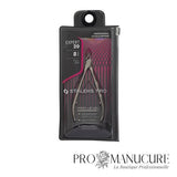Pack - Pince à cuticule Staleks Pro Expert 20 NE-20-8 lame 8mm full jaw tranchants droits inclinés poignées droites raccourcies manucure pédicure professionnelle