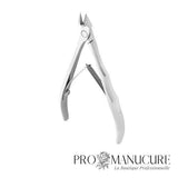 Pince à cuticule Staleks Pro Expert 20 NE-20-8 lame 8mm full jaw tranchants droits inclinés poignées droites raccourcies manucure pédicure professionnelle