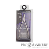 Pince à ongles professionnelle Staleks Pro Expert 60 NE-60-16 lame 16mm tranchants droits plats partie étroite poignée ergonomique pédicure ongles larges
