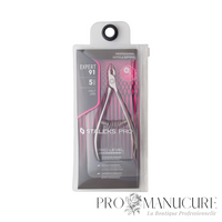 Pince à cuticule Expert Staleks Pro NE-91-5 lame 5mm partie travaillante étroite poignées allongées manucure classique professionnelle
