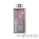 Pince à cuticule Expert Staleks Pro NE-91-7 lame 7mm partie travaillante étroite poignées allongées manucure et pédicure professionnelle
