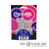 Recharges éponges polissantes Staleks Pro PDFB-15 taille S 15mm lot de 25 pour disque Pododisc pédicure professionnelle