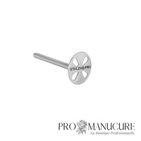 Zoom design ajouré disque Pododisc allongé Staleks PDLset-15 surface mate trous goutte pour fraiseuse avec aspiration pédicure précision