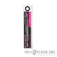 Pack - Repousse-cuticule creux double embout Staleks Pro Expert 100 Type 4.2 PE-100/4.2 acier inox AISI 304 manche creux léger repousse arrondi lame courbée manucure
