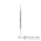 Curette double face de pédicure Staleks Pro Expert 20 Type 2 PE-20/2 acier inoxydable AISI 420 pour ongle incarné et callosités pédicure professionnelle