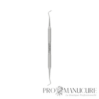 Curette double embout Staleks Pro Podo 10 Type 1 PP-10/1 acier inoxydable pour ongles incarnés et podologie professionnelle