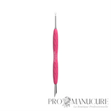 Whole - Pousseur cuticules Staleks Pro UNIQ 11 Type 2 PQ-11/2 Gummy manche silicone hypoallergénique double embout biseauté et anneau pour manucure pédicure professionnelle