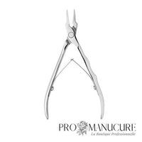 Pince à ongles incarnés Staleks Pro PODO 30 NP-30-18 lame 18 mm pointe sécurisée manches ergonomiques acier AISI 420 pour pédicure médicale podologie