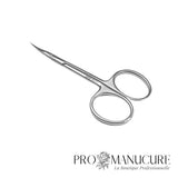 Large - Ciseaux à cuticules Staleks Pro Expert 20 Type 2 SE-20/2 lames effilées tapered manches à courbure unique ergonomique acier inoxydable pour manucure professionnelle