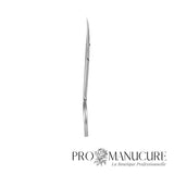 Ciseaux à cuticules Staleks Pro Expert 20 Type 2 SE-20/2 lames effilées tapered manches à courbure unique ergonomique acier inoxydable pour manucure professionnelle