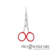 Staleks-SE-30-1-Ciseaux sourcils Staleks Pro Expert 30 Type 1 SE-30/1 modelage sourcils lames droites allongées pointes émoussées sécurisées manches colorés acier inoxydable pour esthétique professionnelle1