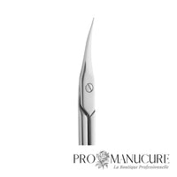 Zoom lames courbées classiques 21mm ciseaux SE-50/2 Staleks Expert 50 manches raccourcis face arrière polie pour coupe cuticule précise manucure russe