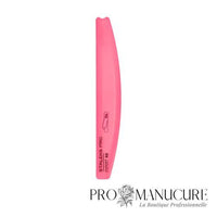 Base-lime biseautée croissant Staleks Pro Expert 40 SPBE-40 plastique rose 162x25mm pour limes jetables DFE-40 manucure professionnelle