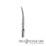 Zoom lames droites étroites ciseaux SS-22/1 Staleks Smart 22 surface satinée anneaux standard pour coupe cuticule précise manucure