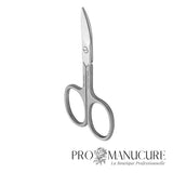 Ciseaux manucure pédicure Staleks Pro Smart 30 Type 1 SS-30/1 acier inoxydable lames larges courbées anneaux classiques pour cuticule et ongle naturel