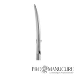 Zoom lames larges légèrement courbées ciseaux SS-30/1 Staleks Smart 30 anneaux classiques pour coupe cuticule et ongle manucure pédicure professionnelle