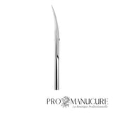 Zoom lames étroites pointes fines 21mm ciseaux SX-20/1m Staleks Exclusive Magnolia manches raccourcis courbure unique surface polie GOI pour coupe cuticule précise