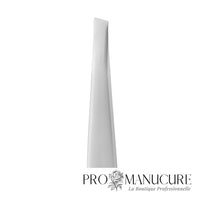 Zoom - Zoom pince Staleks TE-10/3 bords biseautés larges finition mate affûtage manuel pour saisi rapide poils sourcils touffus position naturelle main