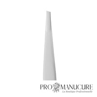 Zoom - Zoom pince Staleks TE-10/4 bords biseautés narrow slant finition mate affûtage manuel pour saisi poils par le dessous esthétique professionnelle et débutantes