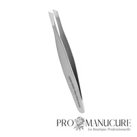 Zoom bords larges biseautés pince TE-20/3 Staleks Expert 20 poignées longues surface mate pour épilation efficace sourcils cabine beauté