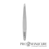 Large - Pince à épiler sourcils Staleks Pro Expert 62 Type 4 TE-62/4 biseau étroit articulation à levier spéciale manches courts acier médical pour esthétique professionnelle