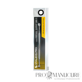 Outil cosmétologique double embout Staleks Pro Expert 20 Type 1 ZE-20/1 grande cuillère UNO+ 15 trous et petite cuillère 1 trou acier inox nettoyage peau
