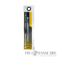 Pack - Outil cosmétologique double Staleks Pro Expert 20 Type 2 ZE-20/2 cuillère UNO et cuillère ronde perforée 19 trous acier AISI 420 pour nettoyage peau professionnel
