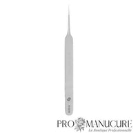 Large - Pince à cils Staleks Pro Expert 40 Type 10 TE-40/10 droite straight partie active longue acier AISI 420 médical manches allongés ergonomiques pour extension cils professionnelle isolement