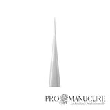 Zoom - Zoom pince extension cils Staleks TE-41/10 nez fin droit surface satinée mate anti-reflet affûtage manuel pour isolement cils naturels lash artist
