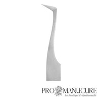 Pince à cils Staleks Pro Expert 41 Type 6 TE-41/6 Boot Volume 75° forme courbée prononcée acier AISI 420 médical pour extension cils mega volume russe professionnel