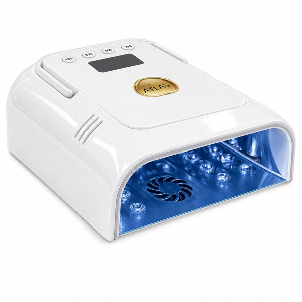 Lampe UV LED Atlas 108W blanche sans fil à batterie – vue principale
