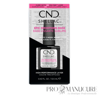 Boite et Flqcon de CND Shellac EPIC Smoothing Base 12,5 ml – base lissante 2-en-1