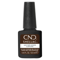 CND Shellac Leather Goods 12,5 ml Sans TPO – vernis semi-permanent marron chocolat