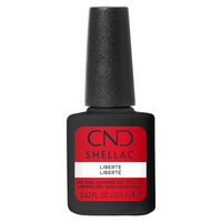 Vernis semi-permanent CND Shellac Liberté 12,5 ml rouge vif