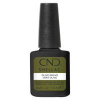 CND Shellac Olive Grove 12,5 ml Sans TPO – vernis semi-permanent vert olive