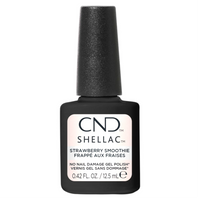 Vernis semi-permanent CND Shellac Strawberry Smoothie rose poudré nacré 12,5 ml