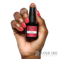 CND Shellac Tropix 12,5 ml – Vernis Semi-Permanent Corail Rose – Sans TPO