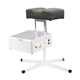 TERI - Repose-pied pédicure avec coussin – Support professionnel pour aspirateur de poussières