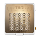 TERI 800 M - Aspirateur de Table Professionnel 100W - Blanc & Grille Gold - Garantie 5 ans