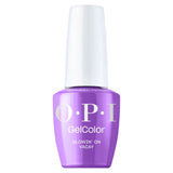 Vernis semi-permanent OPI GelColor Glowin' On Vacay violet lilas