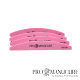 ProManucure-Pack-10-Buffers-Rose-Demi-Lune-100-180