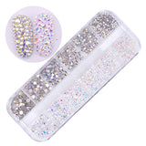 ProManucure NailArt Boite de Cristaux Silver/Violet 1440 Pcs
